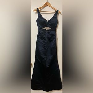 Bill Levkoff Navy Dress